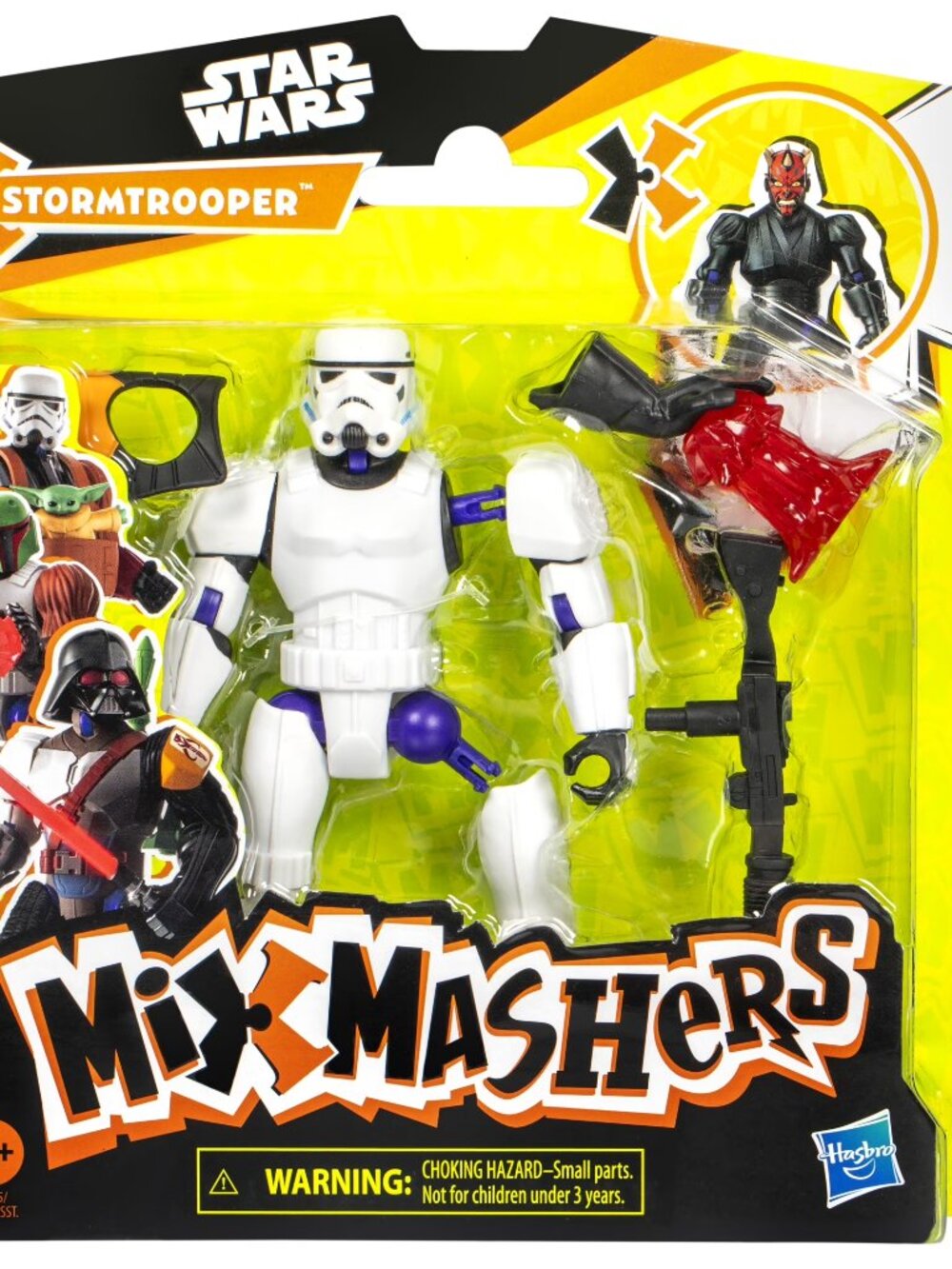 MixMashers Star Wars Stormtrooper Toy, 5” Mix Match Action Figure, Hasbro, NEW